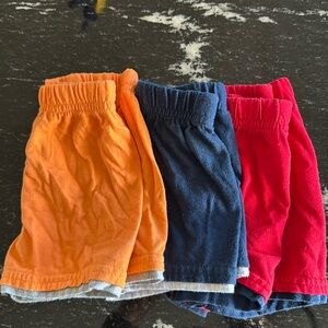 Garanimals baby shorts 3-6 months, 3 pairs